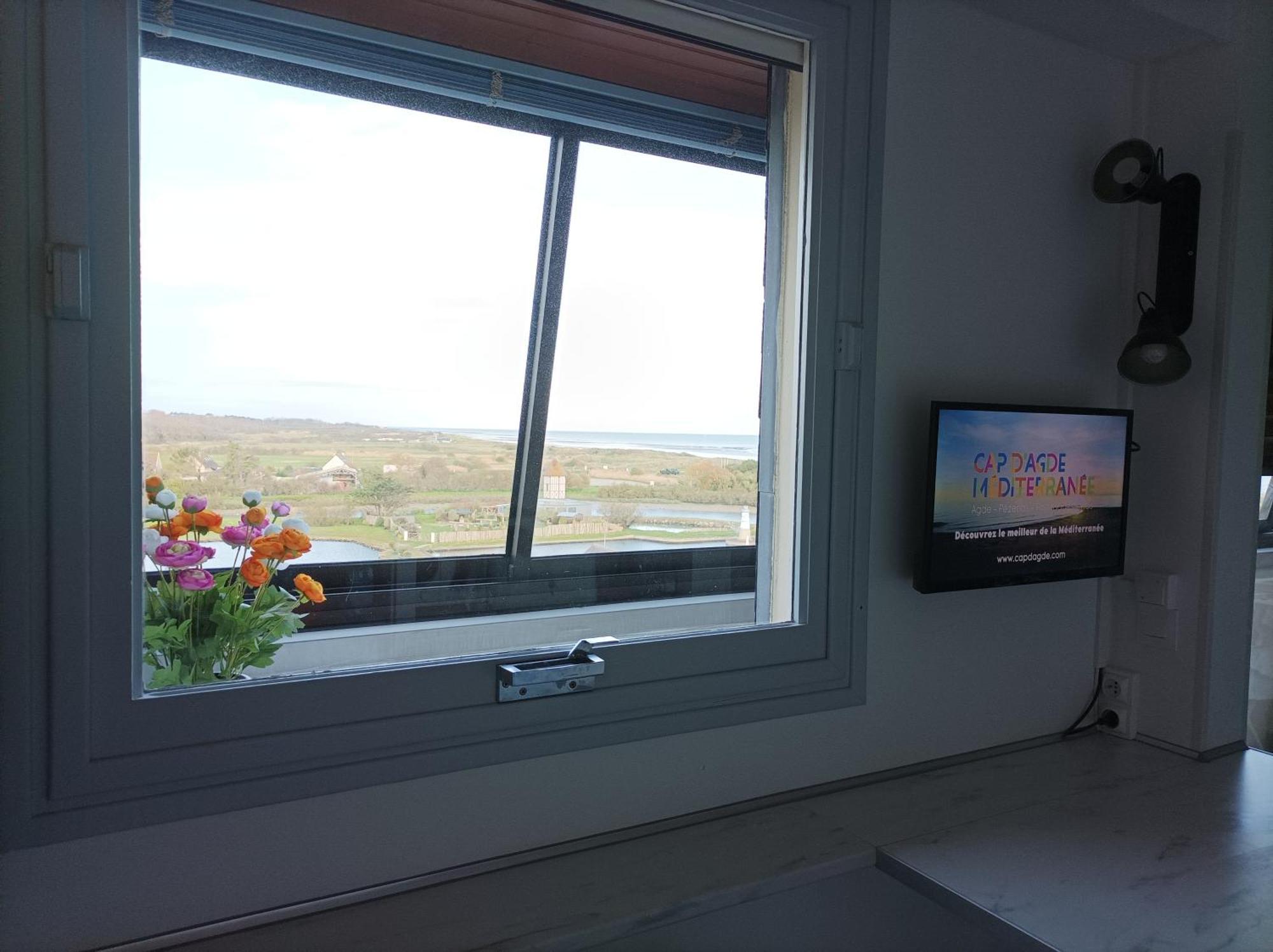 Ferienwohnung Vue Panoramique Courseulles-sur-Mer Exterior foto